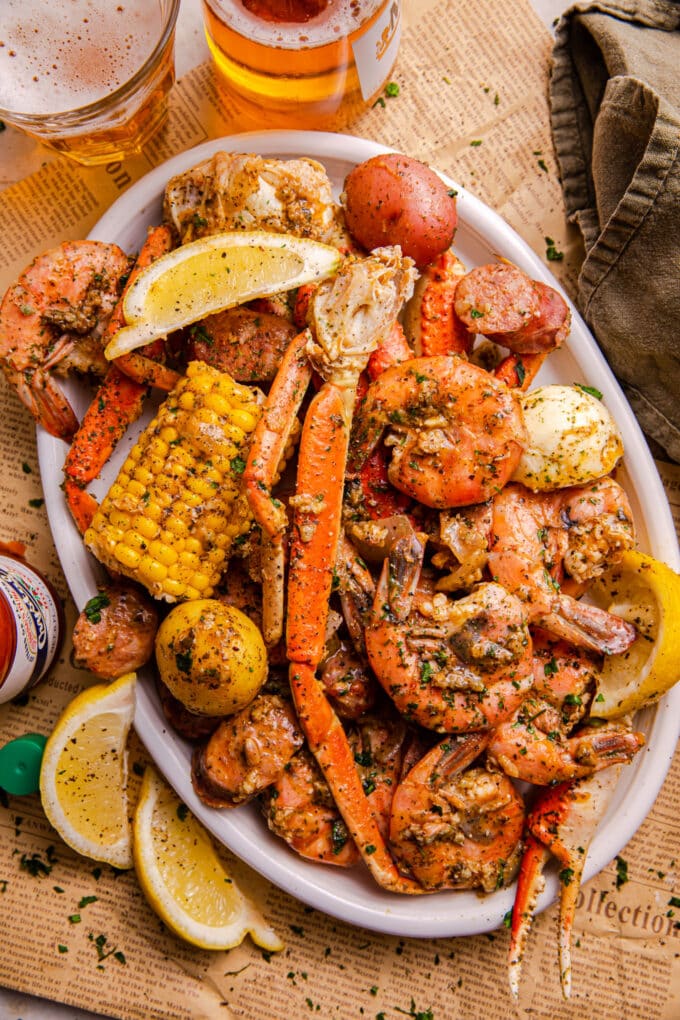 How To Make This Cajun or Garlic butter Seafood Boil: